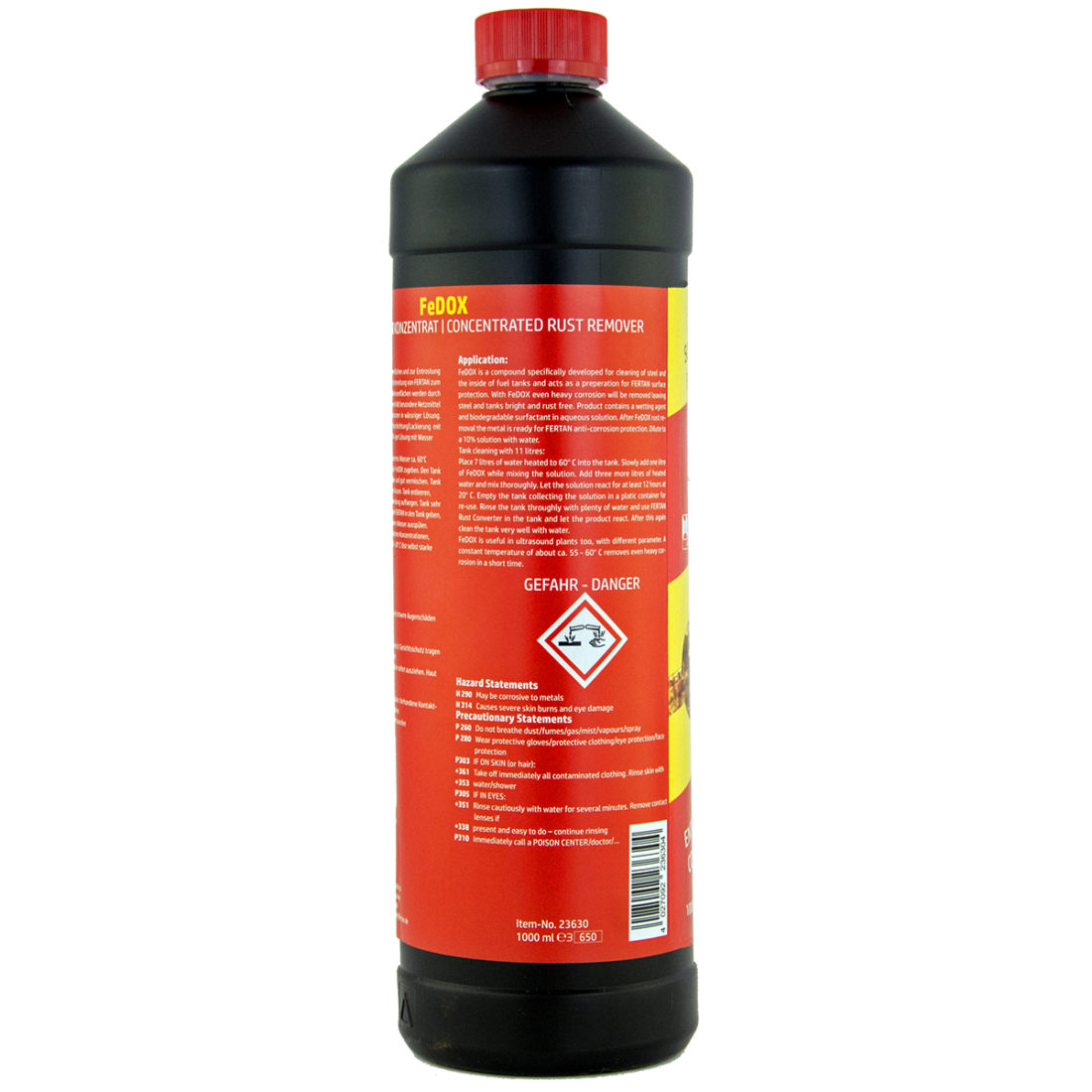 Baie de indepartat rugina Fedox Fertan