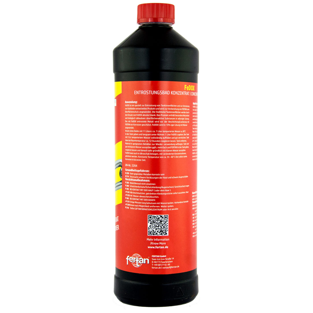 Baie de indepartat rugina concentrat