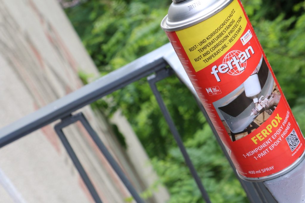 Grund epoxidic Fertan FERPOX 1-K Epoxy Primer - 400 ml spray - culoare gri