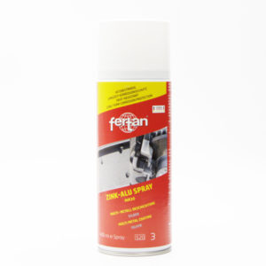 Spray zinc aluminiu grund primer protectie anticoroziva Multi Metall - Zinc Alu Spray Fertan MM30 - 400ml -  rezistent la temperaturi mari