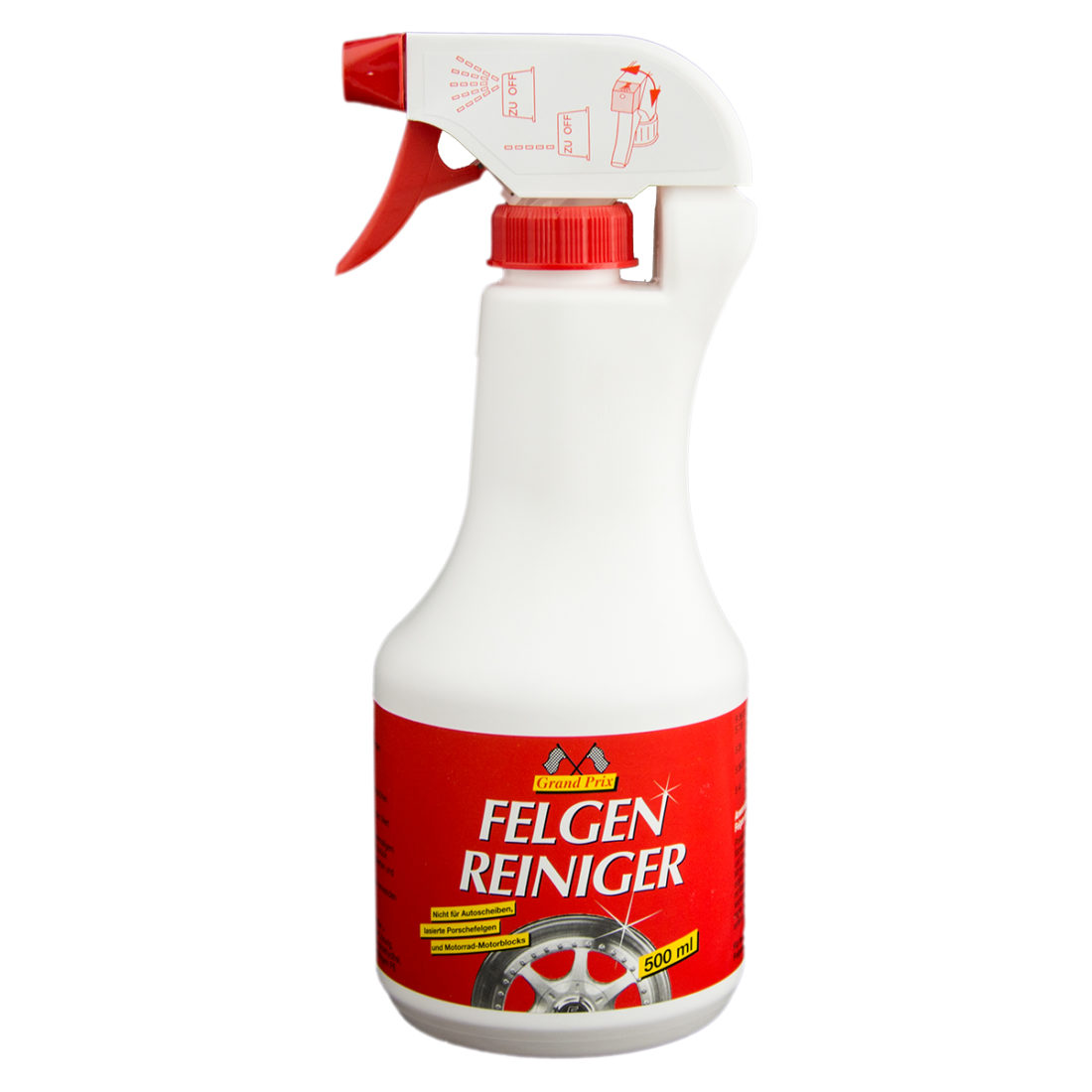 Solutie de curatat jante - Fertan Grand Prix - 500 ml cu pulverizator