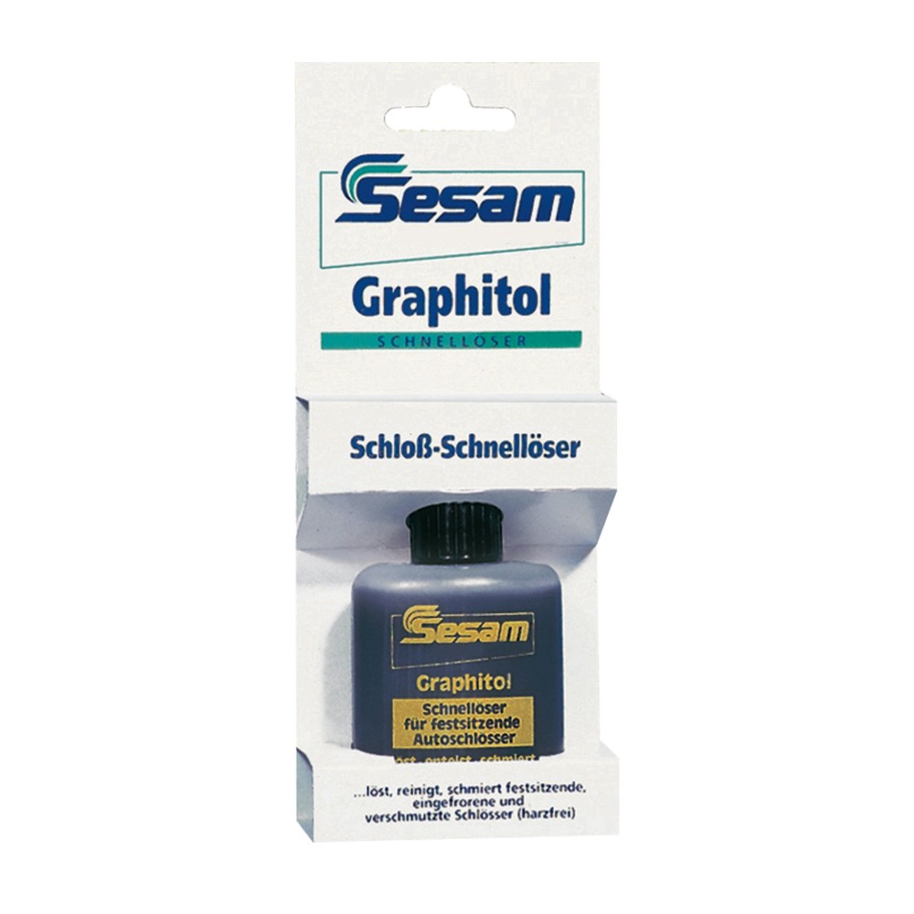 Ulei cu grafit Sesam pentru lubrifierea si curatarea incuietorilor lacatelor