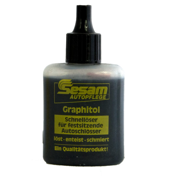 Ulei cu grafit Sesam pentru lubrifierea si curatarea incuietorilor