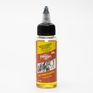 Ulei de inalta tehnologie pentru lanț si pinioane bicicletă - Fertan K1 Chainoil - 50 ml + varf dozator