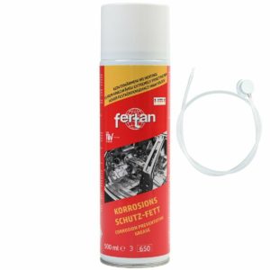 Spray vaselină de protecție anticorozivă Fertan pentru prevenirea coroziunii - 500ml cu tub prelungitor si duza aplicare in cavitatile si golurile caroseriei