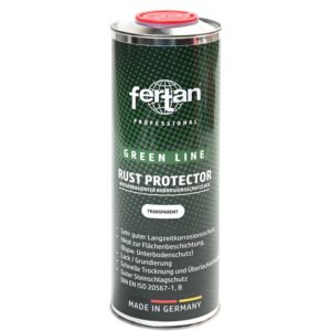 Fertan Green Line Rust Protector protectie transparenta pe baza de apa impotriva ruginii 1000 ml