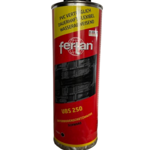 Ceara protectie anticoroziva, conservare sasiu, caroserie auto, utilaje - Fertan UBS 250 culoare neagra - 1000 ml